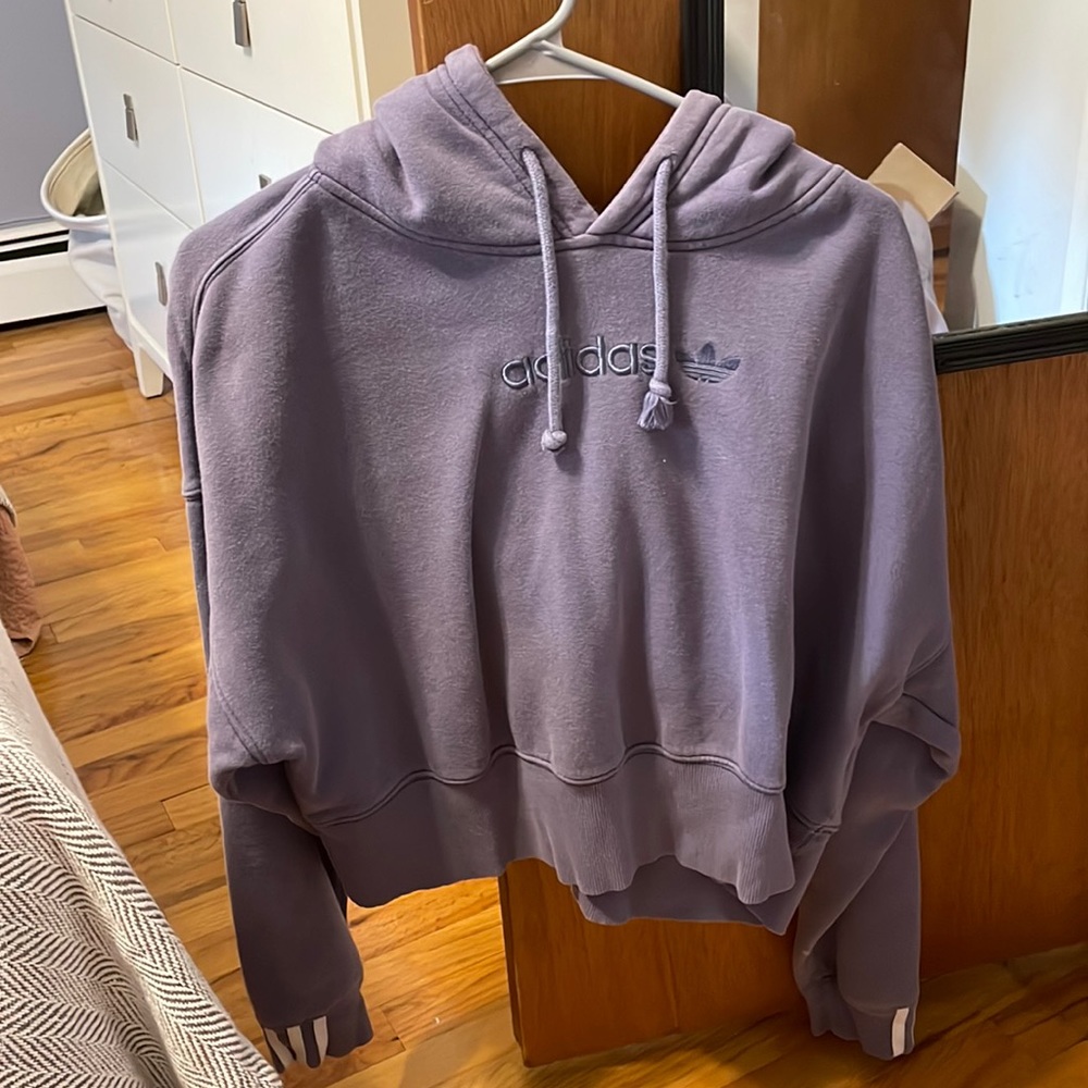 Adidas cropped hoodie